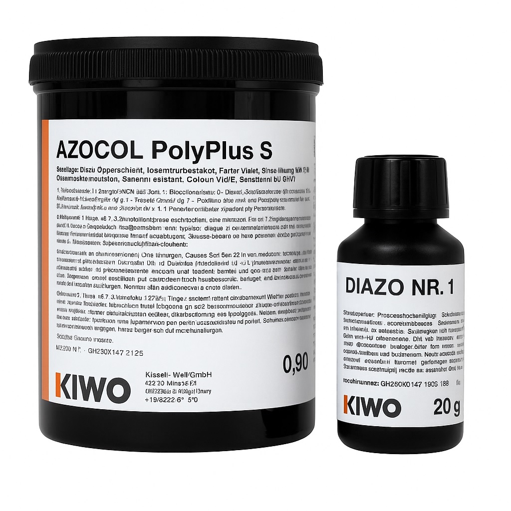Solvent Dayanımlı Serigrafi Emülsiyonu – AZOCOL POLY-PL