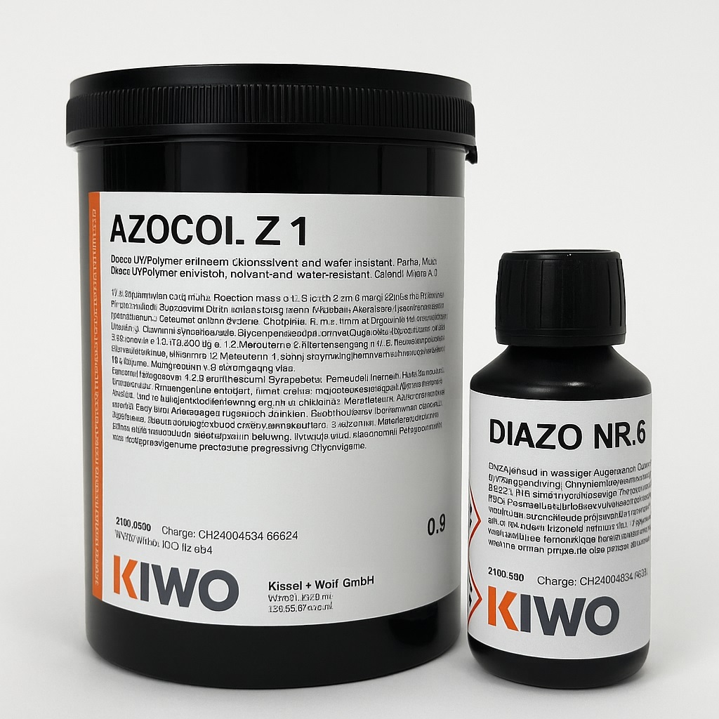 Su ve Solvent Dayanımlı Serigrafi Emülsiyonu – AZOCOL Z